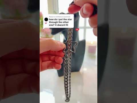 a quick tutorial on our slipchains! 🖤 #alt #alternative #necklace