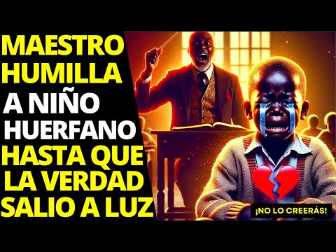 Lo que Le Hacía este Maestro a un Niño Africano, No Tiene Perdón. Hasta que la Verdad Salió a la luz