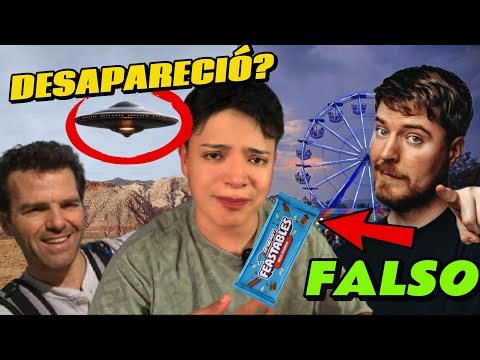 CHOCOLATE FALSO DE MR BEAST 🍫Y EL HOMBRE QUE SE PERDIÓ EN EL ÁREA 51 👽💀