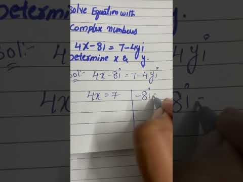 Can u solve the interesting complex numbers #math #mathproblem #ytshort