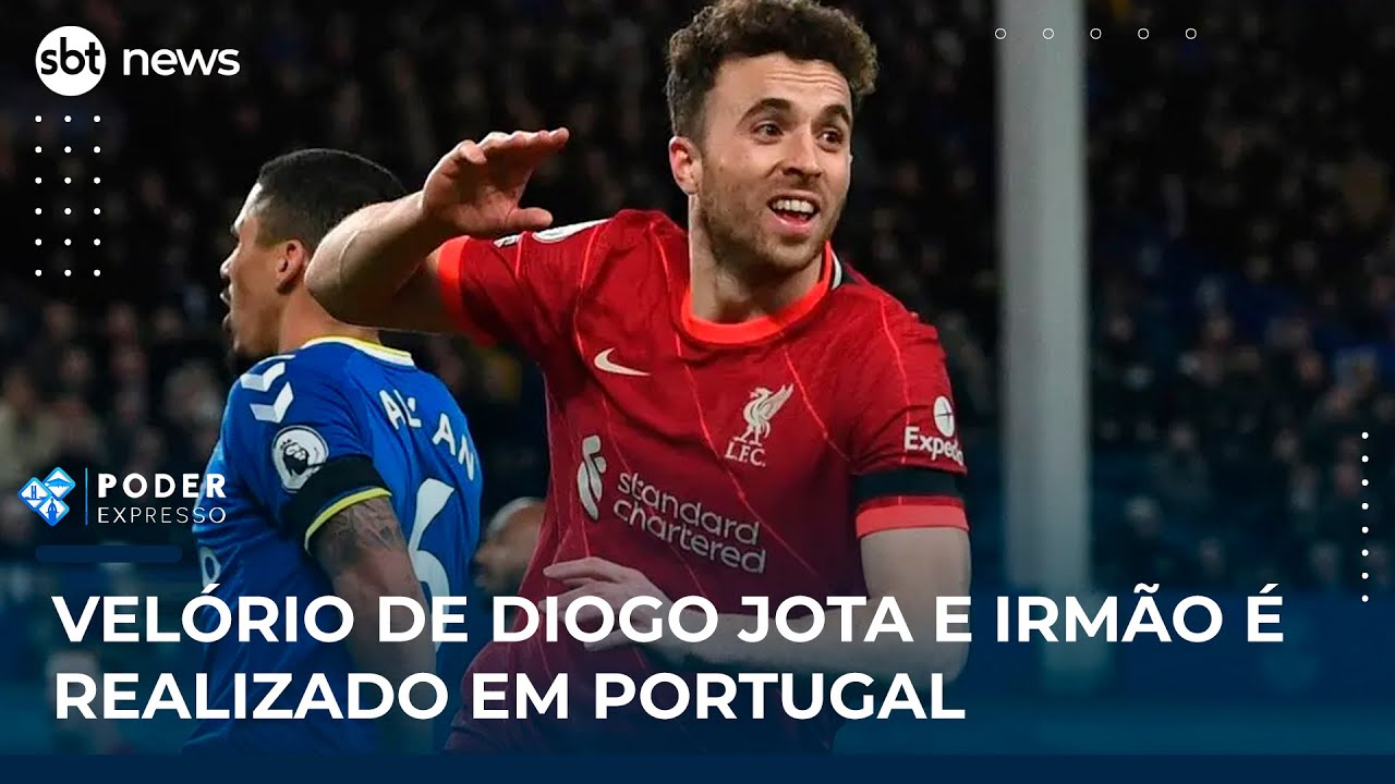 Velório de Diogo Jota e irmão é realizado em Portugal | SBT News