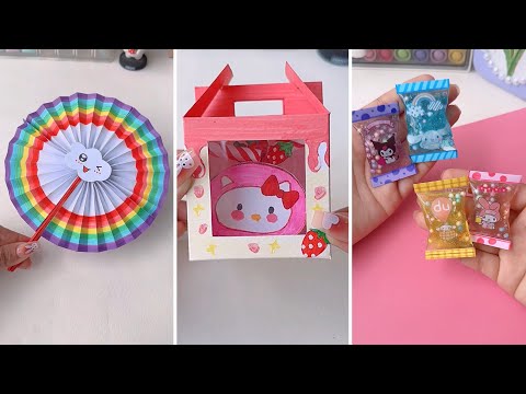 Paper craft/ Easy craft ideas/ miniature craft/ how to make/ DIY/ school project/ Sharmin’s craft