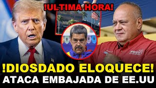 DIOSDADO ELOQUECE Y ATACA EMBAJADA DE EE.UU Y EDMUNDO APARECE Y LANZA MSJ DE ESPERANZA!