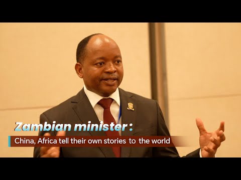 Zambian minister: China, Africa tell their own stories to the world