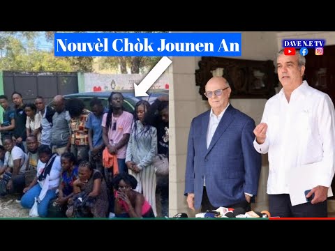 Lame Dominikèn Arete 19 Ayisyen Ilegal Nan Mao/Abinader Frape Amnisti International Fò/Jeff Gwo Lwa