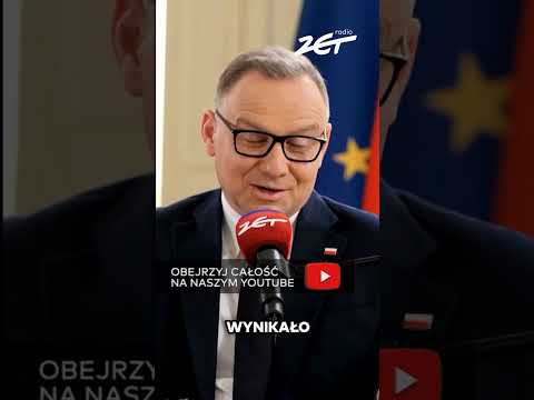 Duda o piwie Trzaskowskiego z Mentzenem: Sikorski i Trzaskowski wykiwali młodszego kolegę