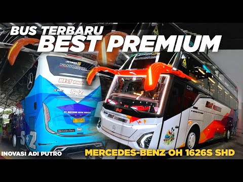 PERTAMA DI INDONESIA MERCEDES BENZ OH 1626S SHD | BUS BARU PO BEST PREMIUM JETBUS5