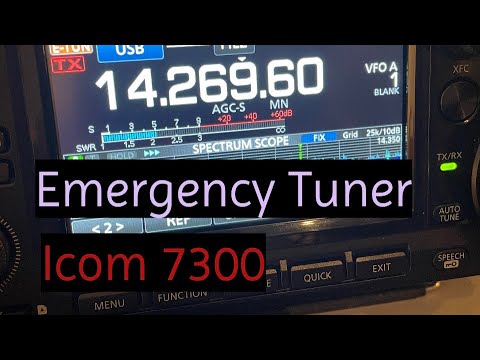 Icom 7300 Emergency Atu