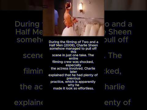 Charlie Sheen Pulled Off This Scene <strong>in</strong> JUST ONE Take#<strong>shorts</strong>