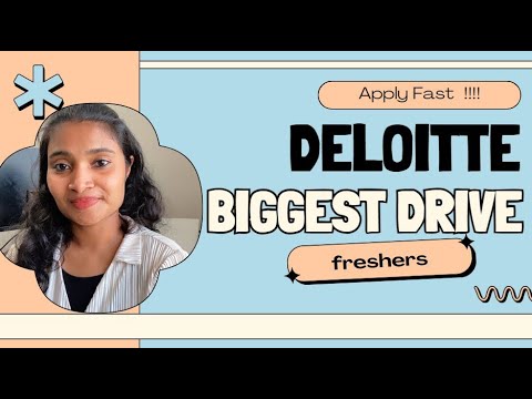 Deloitte Biggest Hiring event |Cyber Security Jobs|Freshers can apply