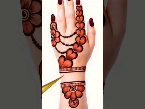 Stylish mehndi design #mehndi #shorts#reel#reels#new#simple#shortsfeed