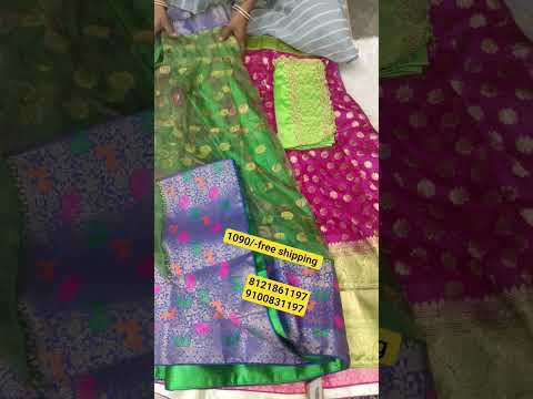 💥Banarasi organza lehenga collection 💥