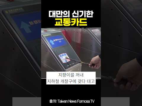 대만의 신기한 교통카드