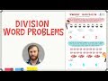 Division Word Problems and Strategies