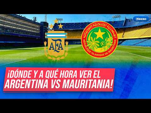 Argentina vs Mauritania: hora y dónde ver amistoso internacional | Líbero