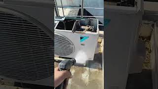 Daikin AC Outdoor High Wash #viral #ytshorts #ac #COOL SERVICE