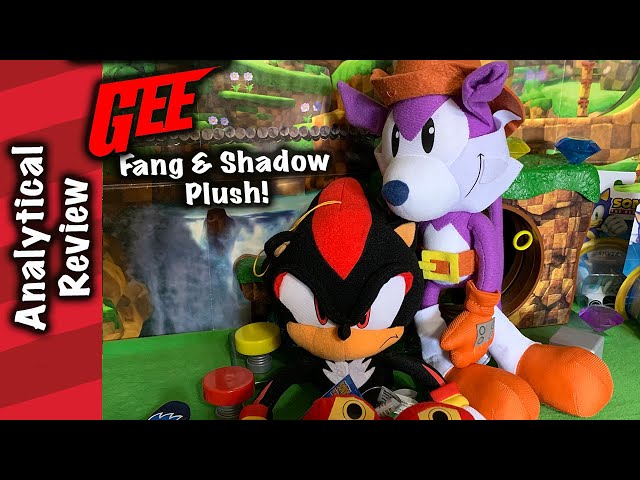 Fang and Shadow GEE Plush Review! (Nack the Weasel)