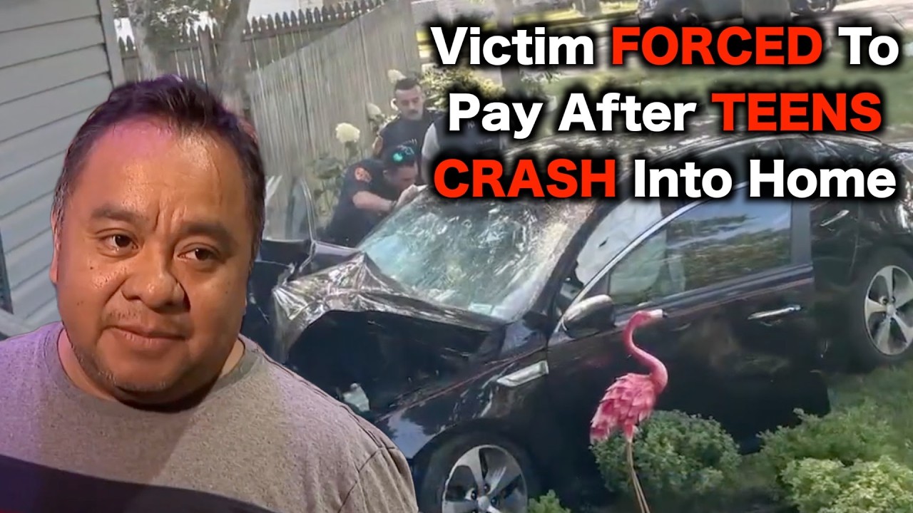 Man FORCED To Pay After TEEN Crashes Into His Home