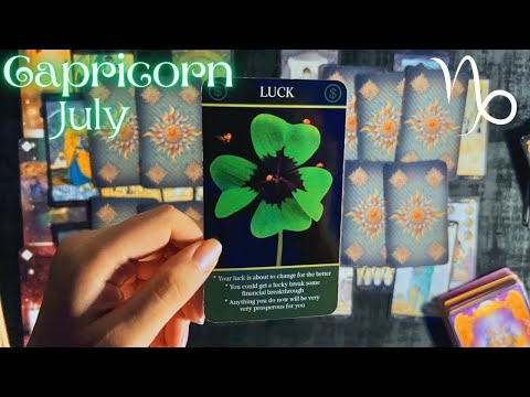 ❤️CAPRICORN-GETTING LUCKY VERY SOON!! Something Big is about to happen VERY soon - July1-11 Tarot