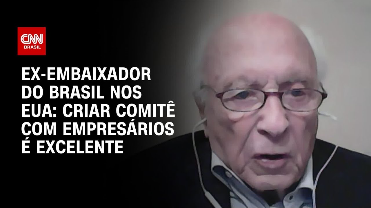 Ex embaixador sobre tarifaço Criar comitê com empresários é excelente | CNN 360°