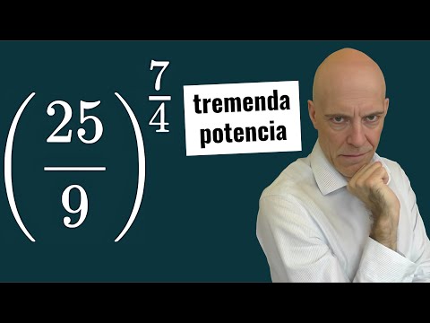 Muy pocos pueden simplificar potencias como estas, con base y exponente fracción🤯
