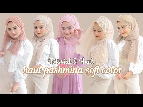 Tutorial hijab pashmina yang mudah & nyaman untuk sehari-hari!