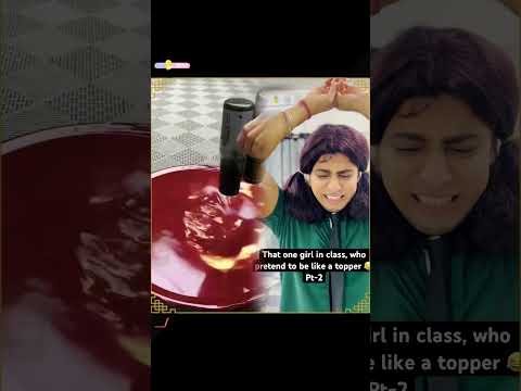 Pt-2 Ye bhi too krti h neeche se ๐Did you have such a kid in your class? ๐ #youtubeshorts #school