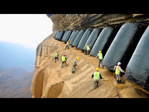 China Put Thousand Tons of Concrete to the Mountain at 2,000 ft, and Result Will Change the World