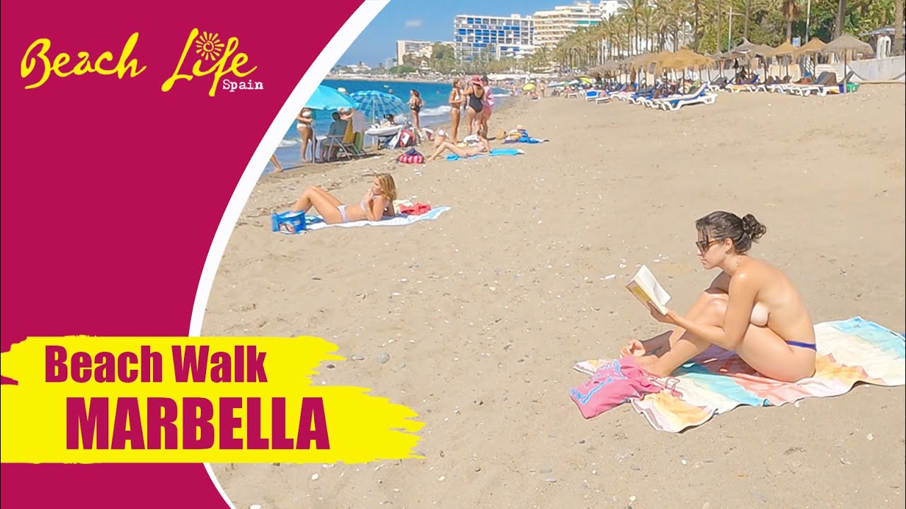 Beach walk Marbella | Playa la Fontanilla | Costa del Sol | Spain