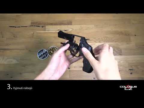 Plynový revolver Bruni NEW 380 Python 3" chrom cal.9mm