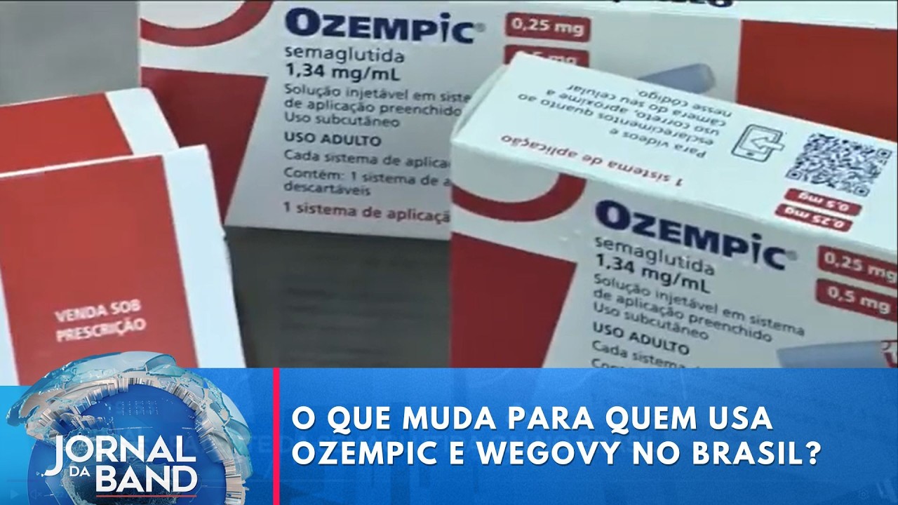 Semaglutida para todos? Anvisa avalia produção de emagrecedores nacionais | Jornal da Band