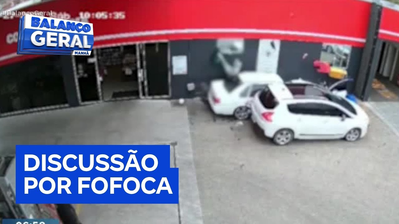 Discussão por causa de fofoca termina em atropelamento em Curitiba PR