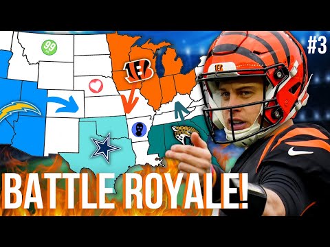 NFL IMPERIALISM #3 - Last Team Standing Wins! (NEW: Powerups!)