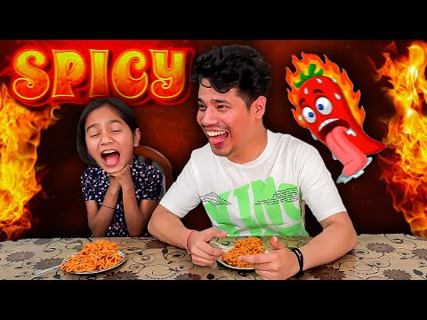 WORLD'S SPICIEST KOREAN RAMEN CHALLENGE WITH MY SISTER 🌶😱