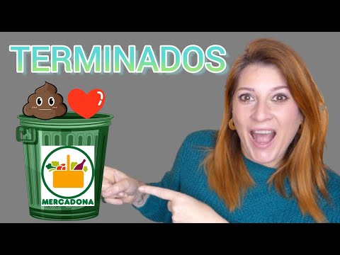 🗑️ Muchos PRODUCTOS TERMINADOS 🧴de cosmética y maquillaje 90% MERCADONA