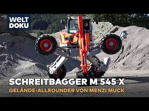 Der Schreitbagger M 545 X: Meister aller Gelände mit unglaublichen Fähigkeiten! | WELT HD Doku