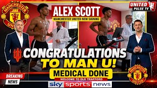 🚨 IT'S HAPPENING! ALEX SCOTT TO MANCHESTER UNITED? MEDICAL TONIGHT | LATEST MAN UTD TRANSFER NEWS