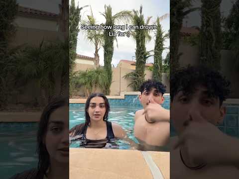Only went for 12 seconde fr 🙄 #sister #foryou #funny #drown #fyp