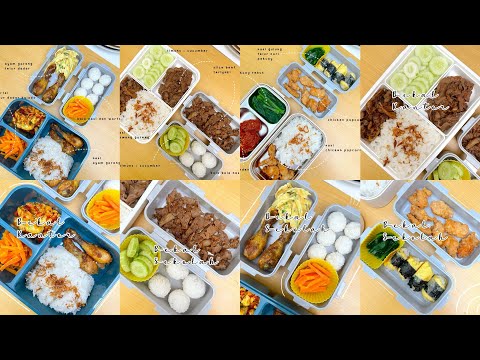 FOOD PREP & MEAL PREP, 3 SET MENU BEKAL KE KANTOR DAN SEKOLAH, MASAKAN HARIAN, MASAKAN RUMAHAN