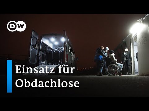 Kältebus in Berlin: Einsatz für Obdachlose | DW Reporter