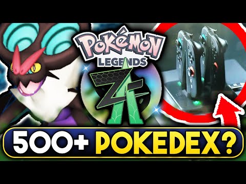 POKEMON NEWS! 500+ POKEDEX RUMOR FOR LEGENDS Z-A! NEW NINTENDO SWITCH 2 IMAGES REVEALED & MORE!