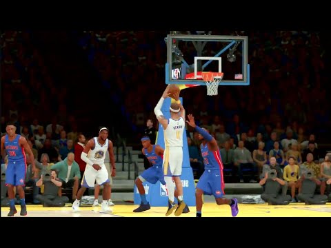 NBA 2K25 My CAREER - 69 PTS - COURTSIDE NBA HIGHLIGHTS - WARRIORS vs PISTONS | DJ DIXON PG #warriors
