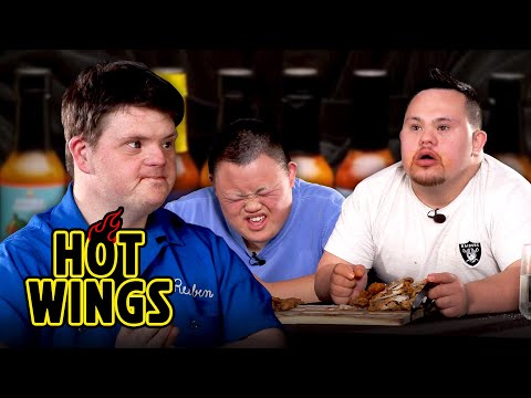 Sean and Marley eat the world's spiciest wings! | HOT WINGS | feat. Digby Webster