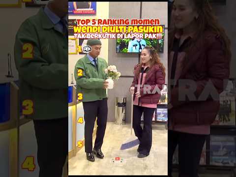 WENDI DIULTI PASUKIN #laporpaktrans7 #lucu #wendicagur #viral