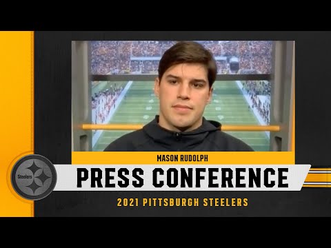 Steelers Press Conference (Jan. 19): Mason Rudolph | Pittsburgh Steelers video clip