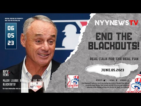 Major League Baseball - END THE BLACKOUTS!