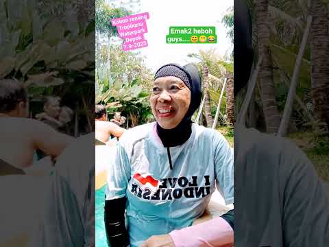 lagi siap2 mau meluncur,ada emak2 heboh guys😊😁😂#suci Widiyanti 7104#7-9-2025