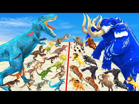 Animal Epic Battle - Dinosaurs vs Wild Animals | Animal Revolt Battle Simulator