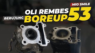 MIO SMILE LANGSUNG FULL SENYUM DI BAWA KE BENGKEL BUAT PEREMAJAAN LAGI