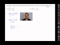 Adding and Subtracting Rational Expressions in Algebra II